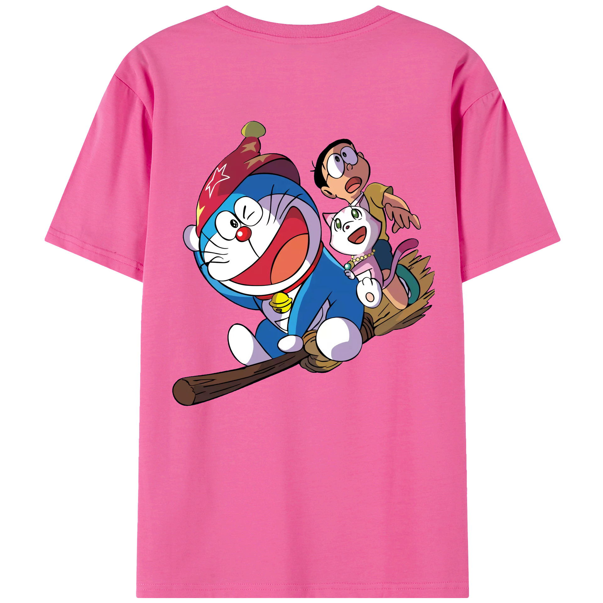 （画像用） ドラえもん Doraemon レディース半袖Tシャツ(バックプリント)